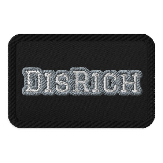Embroidered patches