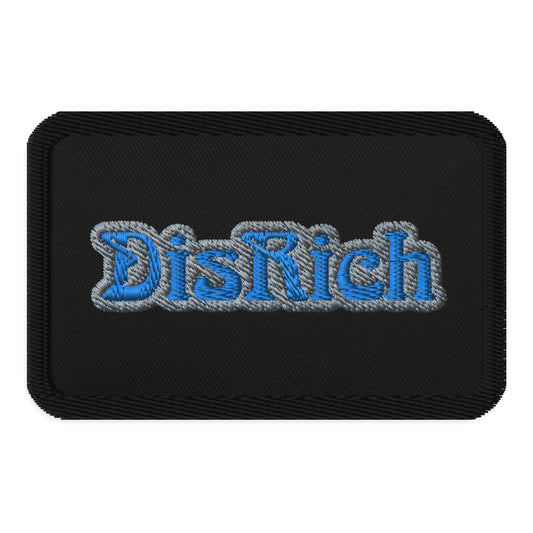 Embroidered patches